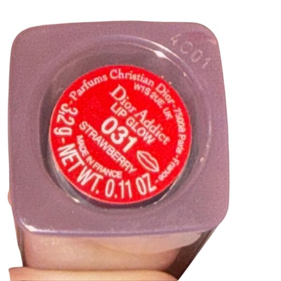 Dior Addict Lip Glow 031 Strawberry Cool Undertone Authentic NWOB - Picture 4 of 5